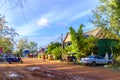 Muddy streets of Sihanoukville, Cambodia