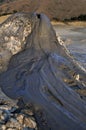 Muddy volcano background Royalty Free Stock Photo