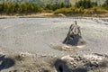 Muddy Volcanoes at Berca, Buzau, Romania Royalty Free Stock Photo