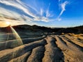 Muddy Volcanoes in Berca, Romania Royalty Free Stock Photo