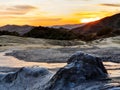 Muddy Volcanoes in Berca, Romania Royalty Free Stock Photo