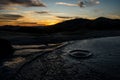 Muddy Volcanoes in Berca, Romania Royalty Free Stock Photo