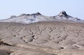 Muddy volcanoes - RAW format Royalty Free Stock Photo