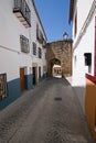 Mudejar door to the village