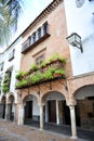 Mudejar House in the Plaza Grande of Zafra, Badajoz, Spain