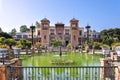 Mudejar pavilion, Seville, Spain Royalty Free Stock Photo