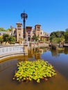 The Mudejar Pavilion in Seville, Spain Royalty Free Stock Photo