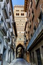 Mudejar tower of the Church of El Salvador, Teruel