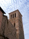 Mudejar Tower, Santo Tome Church. Toledo, Spain.