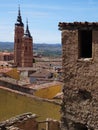 Mudejar towers in Calatayud. Spain.