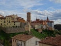 Mudejar towers in the city of Teruel. Spain