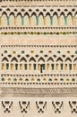 Mudejar wall Royalty Free Stock Photo