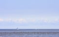 Mudflat walking in Waddensea, Moddergat, Holland