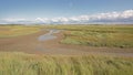 Mudflats of the Zwin nature reserve . Knokke, Belgium Royalty Free Stock Photo