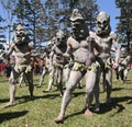 Mudman tribe in Mount Hagen festival