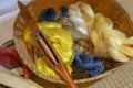 The Mudmee Silk is a fabric where pattern or design has to be made before the dyeing process. Silk lines that are naturally dyed