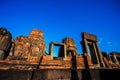 Mueang Tam Stone Sanctuary Prasat Mueang Tam. The Historical Sites and Monuments located in Buriram province of Thailand