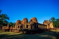 Mueang Tam Stone Sanctuary Prasat Mueang Tam. The Historical Sites and Monuments located in Buriram province of Thailand