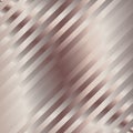 Mued bronze metal gradient diagonal stripes background Royalty Free Stock Photo