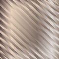 Mued bronze metal gradient diagonal stripes background Royalty Free Stock Photo