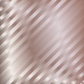 Mued bronze metal gradient diagonal stripes background Royalty Free Stock Photo