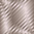 Mued bronze metal gradient diagonal stripes background Royalty Free Stock Photo