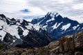 Mueller hut, Mount Cook, New Zealand Royalty Free Stock Photo