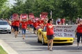 Mueller Lawn Chair Drill Team in Parade