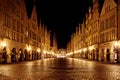 MÃÂ¼nster Muenster Prinzipalmarkt, German city Royalty Free Stock Photo