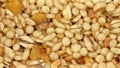 Muesli bar close up Royalty Free Stock Photo