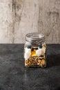 Muesli Jar Royalty Free Stock Photo