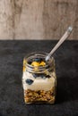 Muesli Jar Royalty Free Stock Photo