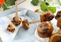 Muesli Pops Royalty Free Stock Photo