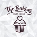 Muffin of bakery food design