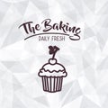 Muffin of bakery food design