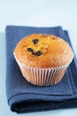 Muffin with blueberry