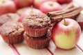 Muffins with apple