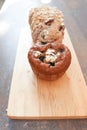 muffins or blueberry muffins and bread Royalty Free Stock Photo