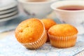 Muffins and tea