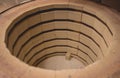Muffle furnace for firing ceramics in pottery workshop Royalty Free Stock Photo