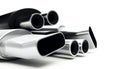 Muffler isolated Royalty Free Stock Photo