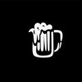 Beer mug icon vector illustration