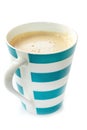 Mug of Frothy Coffee Royalty Free Stock Photo