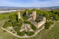 Muga Castle in Lower Penedes, in the municipality of Bellvei. Sp