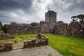 Mugdock Castle made in 13th century in Mugdock Country Park. Milngavie, Mugdock, Glassgow