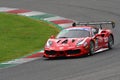 Mugello Circuit, Italy - October 21, 2022: Ferrari 488 Challenge Evo driven by Babalus of team Best Lap in action