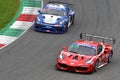 Mugello Circuit, Italy - October 21, 2022: Ferrari 488 Challenge Evo driven by Babalus of team Best Lap in action