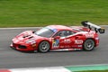 Mugello Circuit, Italy - October 21, 2022: Ferrari 488 Challenge Evo driven by Babalus of team Best Lap in action