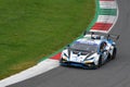 Mugello Circuit, Italy - October 21, 2022: Lamborghini Huracan ST Evo 2 driven by Privitelio of Team Rexal FFF Racing in action