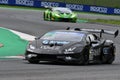 Mugello Circuit, Italy - October 8, 2021: Lamborghini Huracan Supertrofeo of Team DIONISO ERMANNO drive by Ermanno Dionisio -